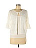 Eighty Eight 100% Cotton White Cardigan Size M - photo 1