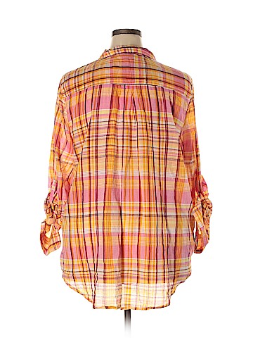 Lane Bryant Long Sleeve Button-Down Shirt (view 2)