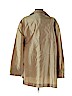 Zina Eva 100% Silk Tan Silk Blazer Size 3 - photo 2