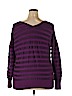 Lane Bryant Purple Pullover Sweater Size 18 - 20 Plus - photo 2