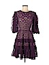 Rebecca Taylor Purple Casual Dress Size 6 - photo 1