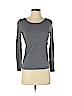 Ann Taylor LOFT Gray Long Sleeve T-Shirt Size S (petite) - photo 1
