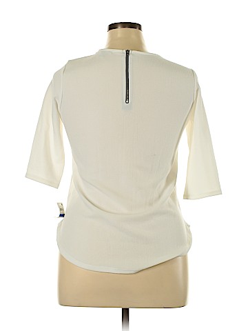 Bar III 3/4 Sleeve Top (view 2)