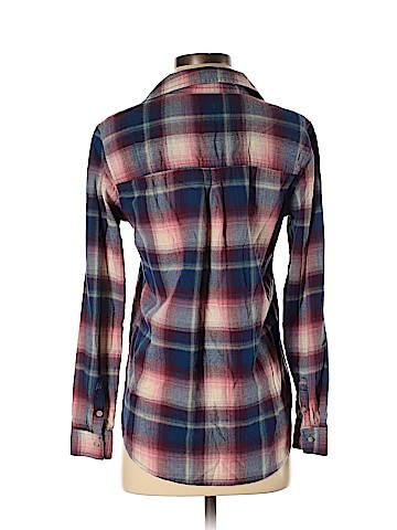 American Eagle Outfitters Long Sleeve Button-Down Shirt (view 2)