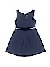 Crewcuts 100% Cotton Solid Blue Dress Size 3 - photo 1