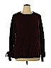 Massini 100% Acrylic Burgundy Pullover Sweater Size XL - photo 1