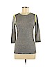 Autumn Cashmere 100% Cashmere Gray Sweatshirt Size M - photo 1