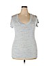 Mossimo Gray Short Sleeve T-Shirt Size XXL - photo 1