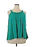 Mossimo Supply Co. 100% Rayon Teal Sleeveless Blouse Size XXL - photo 1