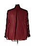 Unbranded 100% Polyester Burgundy Long Sleeve Blouse Size 3X - photo 2