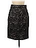 H&M 100% Polyester Black Casual Skirt Size 10 - photo 1