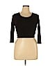 OEUVRE Black 3/4 Sleeve Top Size XL - photo 1