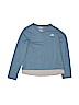 L.L.Bean Blue Long Sleeve T-Shirt Size 8 - photo 1