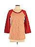 Marc by Marc Jacobs 100% Cotton Orange 3/4 Sleeve T-Shirt Size L - photo 1