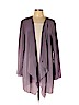 Eileen Fisher 100% Silk Purple Kimono Size L - photo 1