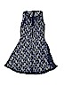 Btween 100% Polyester Lace Blue Special Occasion Dress Size 10 - photo 2