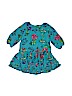 Genuine Kids from Oshkosh 100% Polyester Floral Blue Dress Size 4T - photo 2