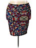 Lularoe 100% Polyester Blue Casual Skirt Size 3X - photo 1
