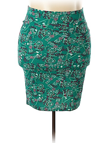 Lularoe Denim Skirt (view 1)