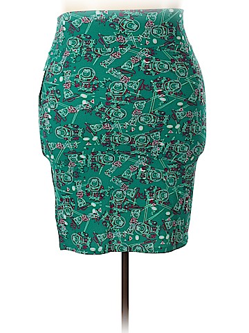 Lularoe Denim Skirt (view 2)