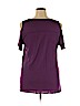 Lane Bryant Purple Short Sleeve T-Shirt Size 14 - 16 Plus - photo 2