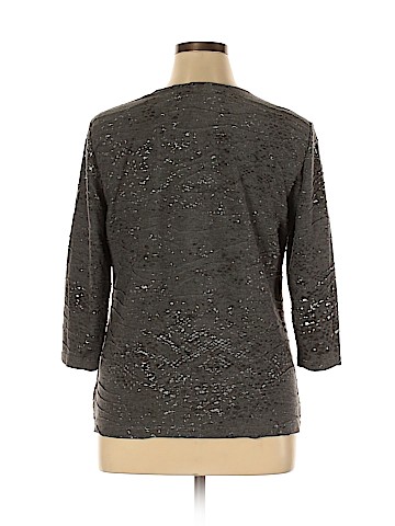 JM Collection Long Sleeve Top (view 2)