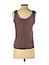 H&M 100% Viscose Purple Sleeveless Top Size S - photo 2