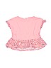 Gap Kids 100% Cotton Pink Short Sleeve Top Size 6 - 7 - photo 1