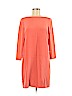Tibi 100% Silk Orange Casual Dress Size 6 - photo 1
