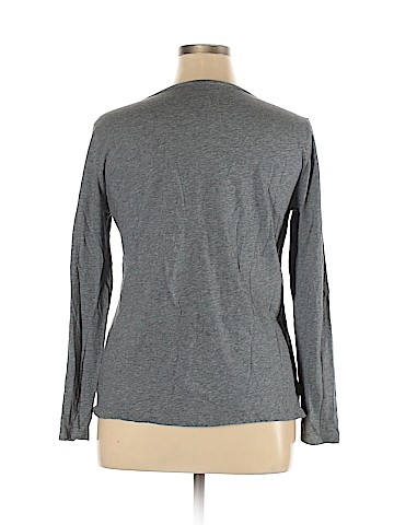 Ann Taylor LOFT Outlet Long Sleeve T-Shirt (view 2)