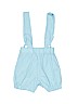 Unbranded 100% Cotton Blue Overall Shorts Size 70 cm / US 6-9 MO - photo 2
