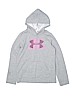 Under Armour Gray Pullover Hoodie Size L (youth) - photo 1