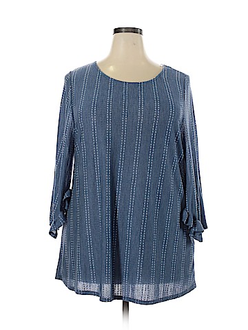 W5 3/4 Sleeve Blouse (view 1)