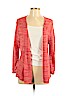 Kim Rogers 100% Acrylic Red Cardigan Size XL - photo 1
