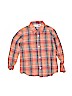 Old Navy 100% Cotton Orange Long Sleeve Button-Down Shirt Size 5 - photo 1