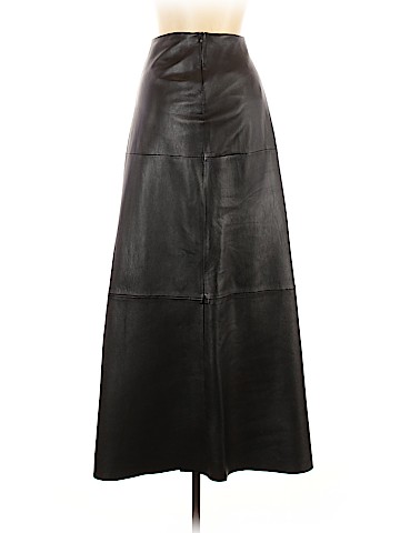 BCBGMAXAZRIA Leather Skirt (view 2)