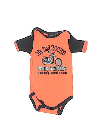 Harley Davidson Short Sleeve Onesie (view 1)