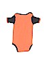Harley Davidson 100% Cotton Orange Short Sleeve Onesie Size 9-12 mo - photo 2