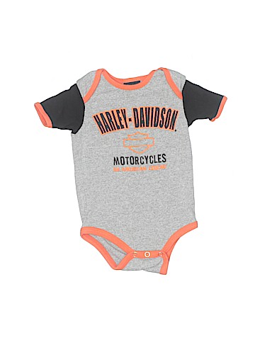 Harley Davidson Short Sleeve Onesie (view 1)