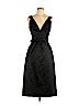 Laundry by Shelli Segal 100% Polyester Black Cocktail Dress Size 10 - photo 1