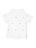 Assorted Brands 100% Cotton White Short Sleeve Button-Down Shirt Size 70 cm / US 6-9 MO - photo 2