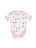 Assorted Brands 100% Cotton White Short Sleeve Onesie Size 12-24 mo - photo 1