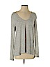 Club Monaco Gray Long Sleeve Top Size S - photo 1
