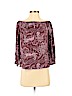 Ella Moss 100% Rayon Burgundy 3/4 Sleeve Top Size S - photo 1