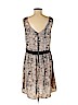 Mossimo 100% Polyester Tan Casual Dress Size M - photo 2