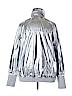 Forever 21 100% Polyester Silver Windbreaker Size 2X - photo 2