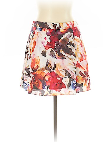 Cindy + Johnny Silk Skirt (view 2)