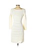 Diane von Furstenberg Ivory Casual Dress Size P (petite) - photo 2