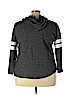 Just Be... Gray Pullover Hoodie Size 3X - photo 2