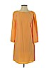 Tibi 100% Polyester Orange Casual Dress Size 4 - photo 1